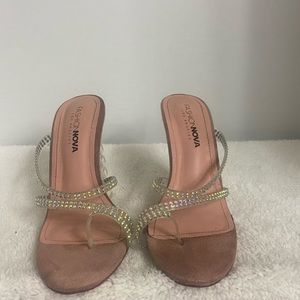 Fashionova acrylic heels